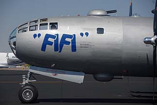 Boeing B-29 Superfortress N529B Fifi, Deer Valley, April 13, 2011